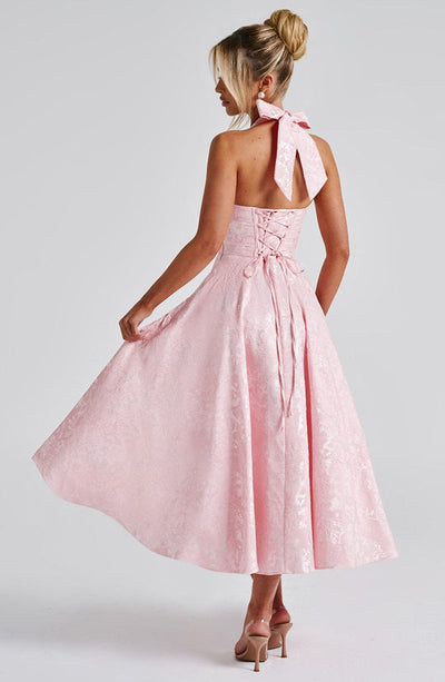 Jézabel™ | Elegant Halter Midi Dress