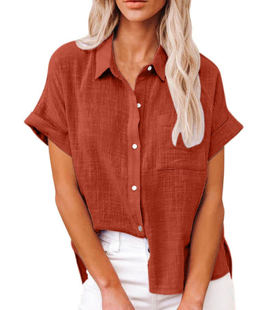 Adelene™ | Timeless Button-Up Blouse