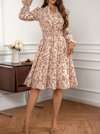 Meredith™ | Elegant Floral Dress