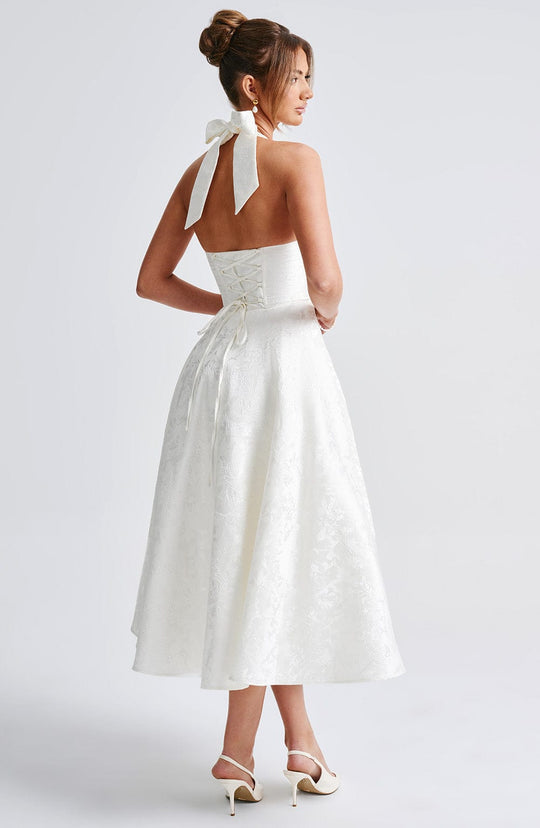 Jézabel™ | Elegant Halter Midi Dress