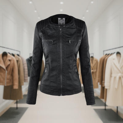 Brinlee™ | Women's Leather Jacket