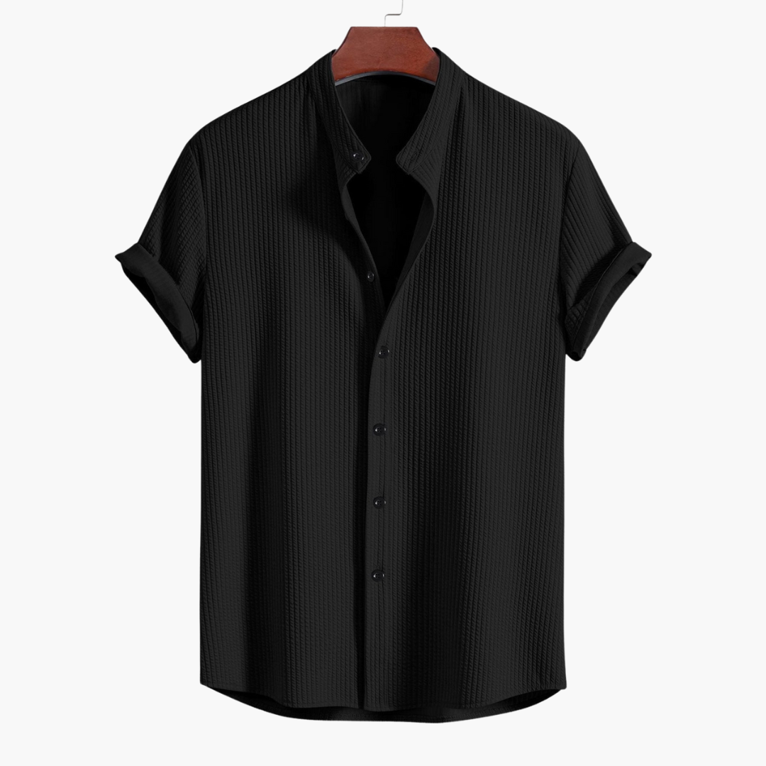 Fabien™ | Men's Stand-Up Collar Shirt
