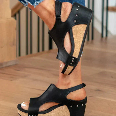 SYLVIE™ | ELEGANT AND COMFORTABLE WEDGE HEELS SANDALS