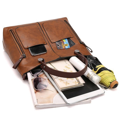 Rosalie™ | Women’s Vintage Leather Tote Bag