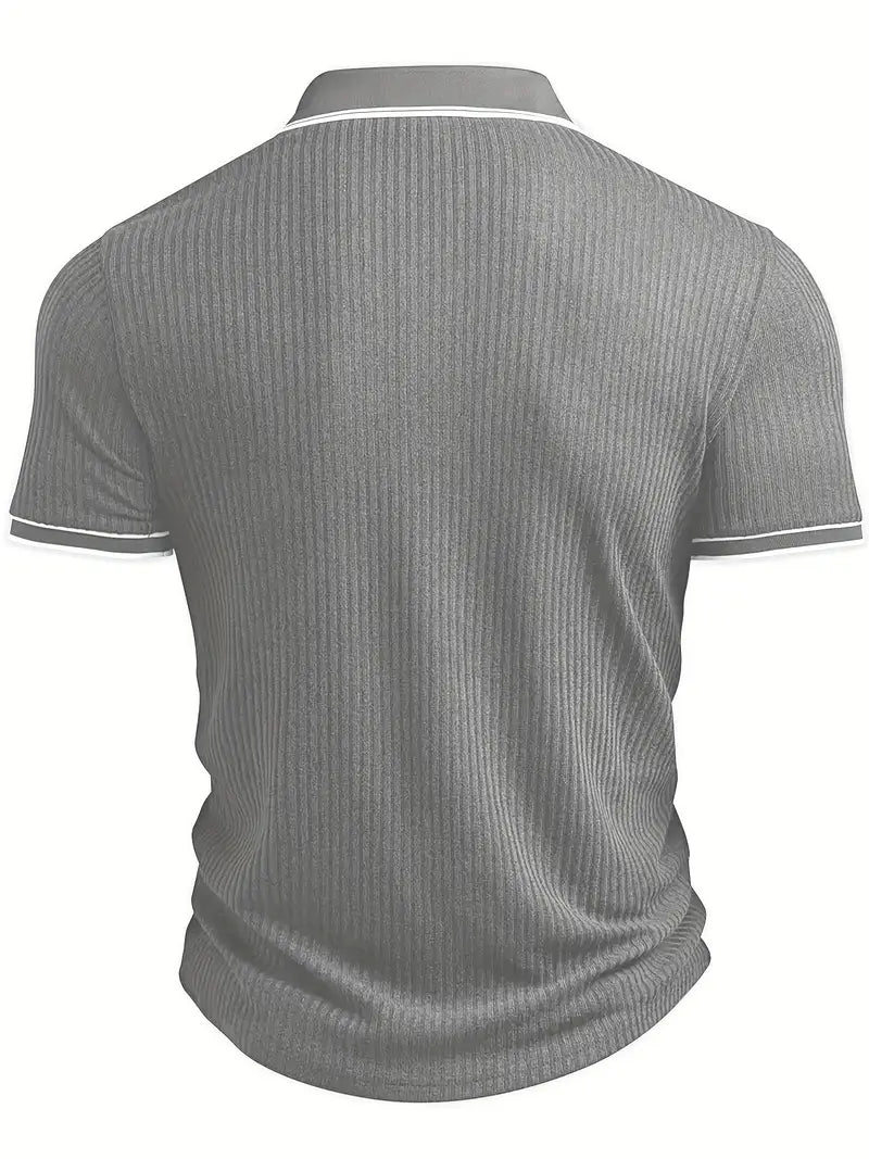 Naël™ | Tailored Knit Polo Shirt