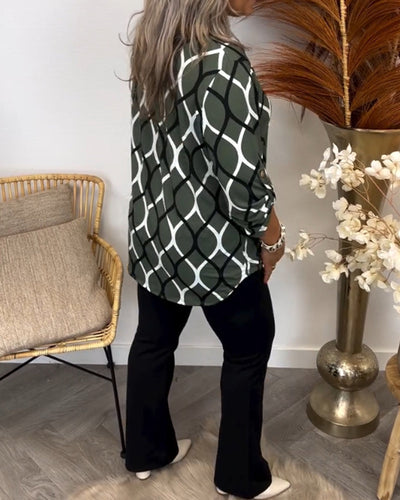 Faelyne™ | Casual Blouse with Long Sleeves