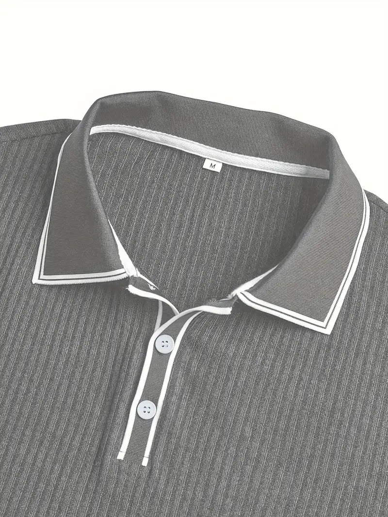 Naël™ | Tailored Knit Polo Shirt