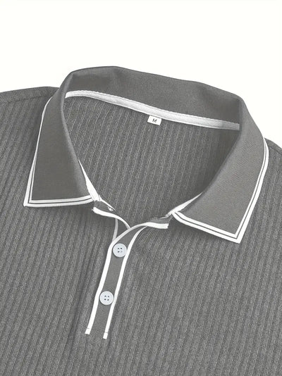 Naël™ | Tailored Knit Polo Shirt