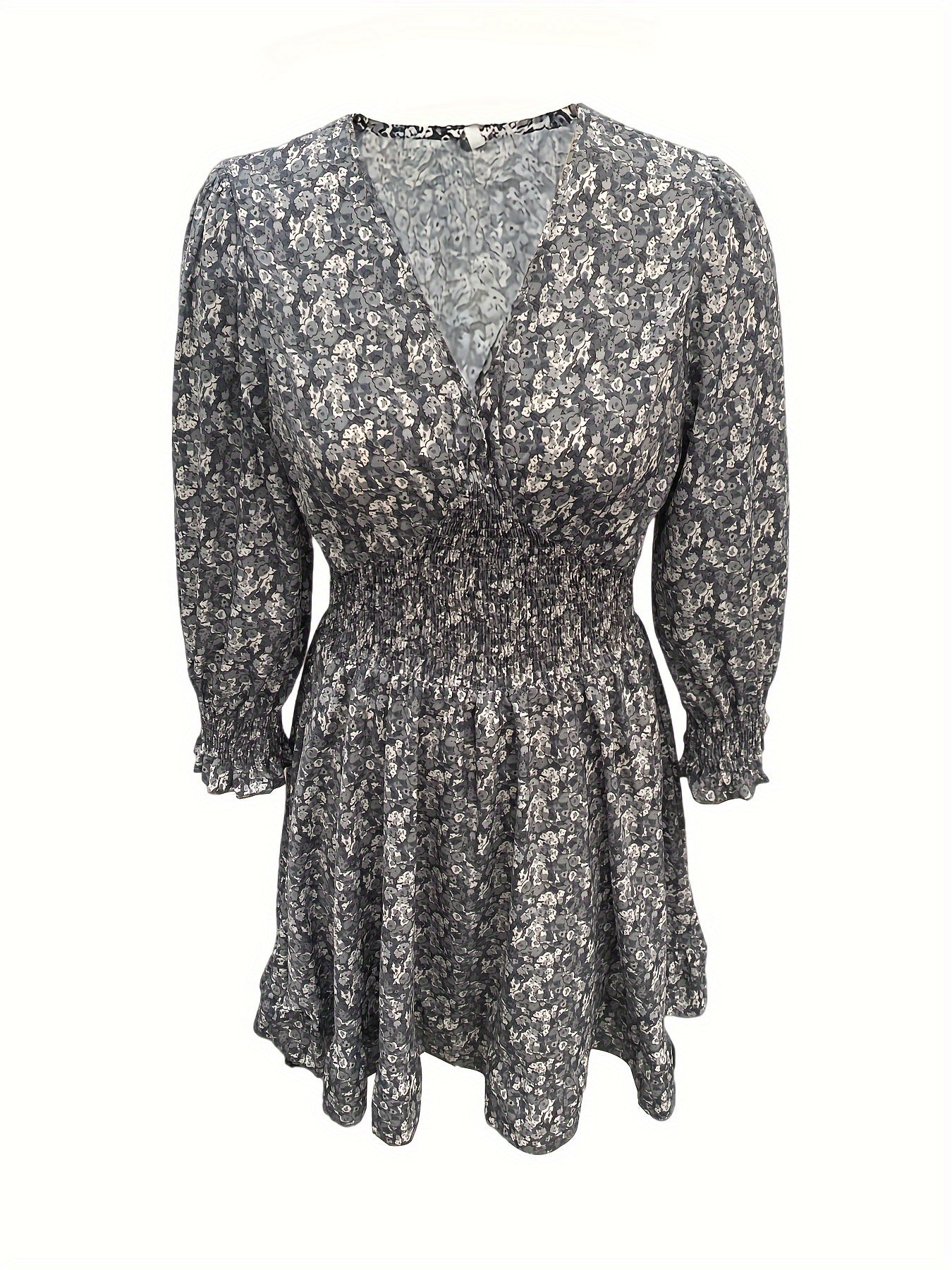 Michael™ | Floral Shirred Waist Dress