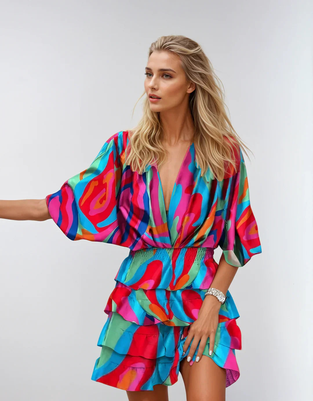Tyana™ | Boho Mini Dress
