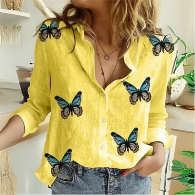 Chloe™ | Vintage Bloom Floral Blouse