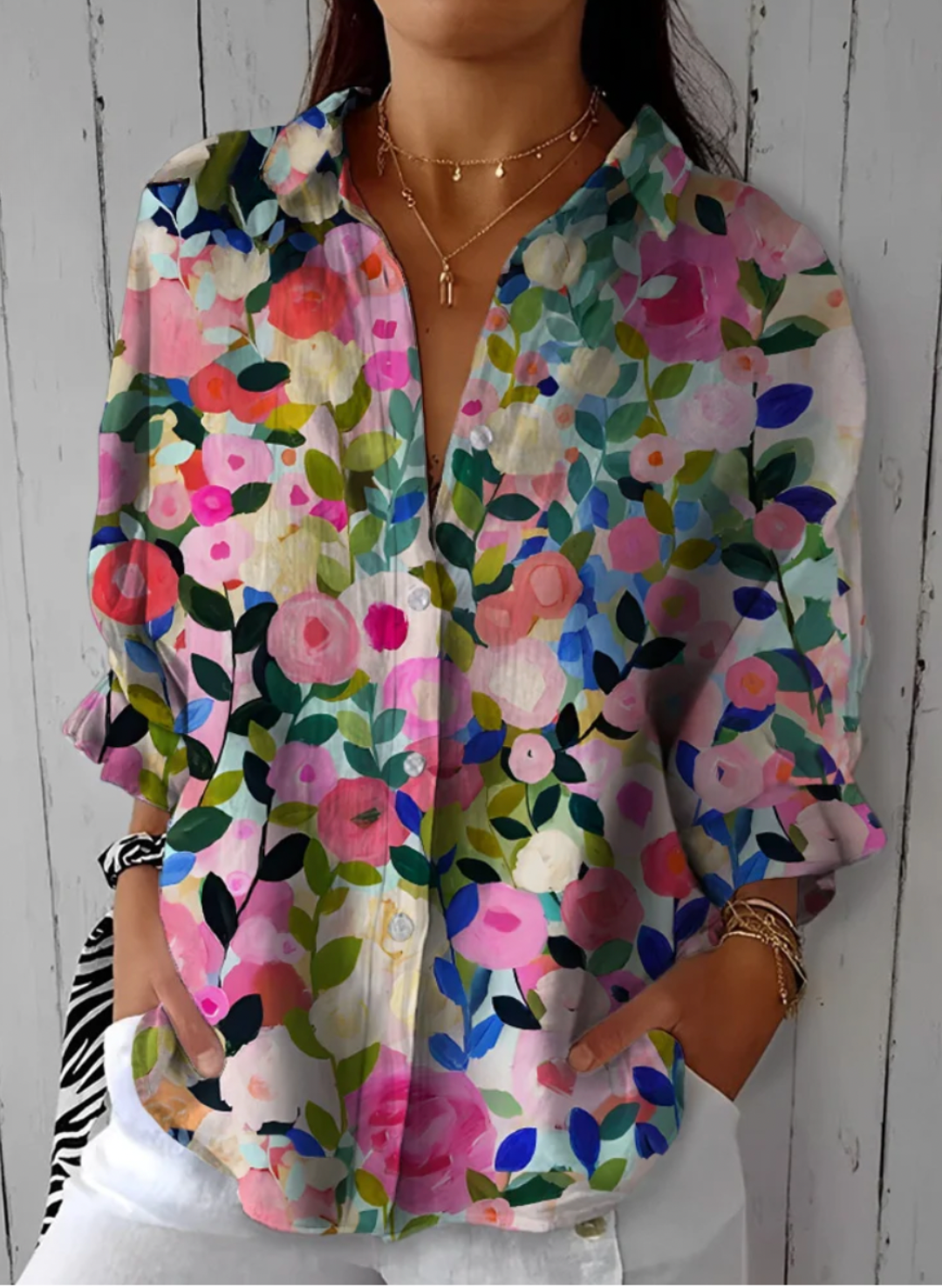 Kariane™ | Flora Bliss Shirt