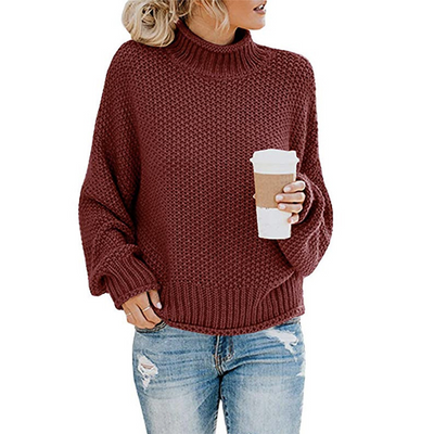 Evelyn™ | Chunky Knit Turtleneck Sweater