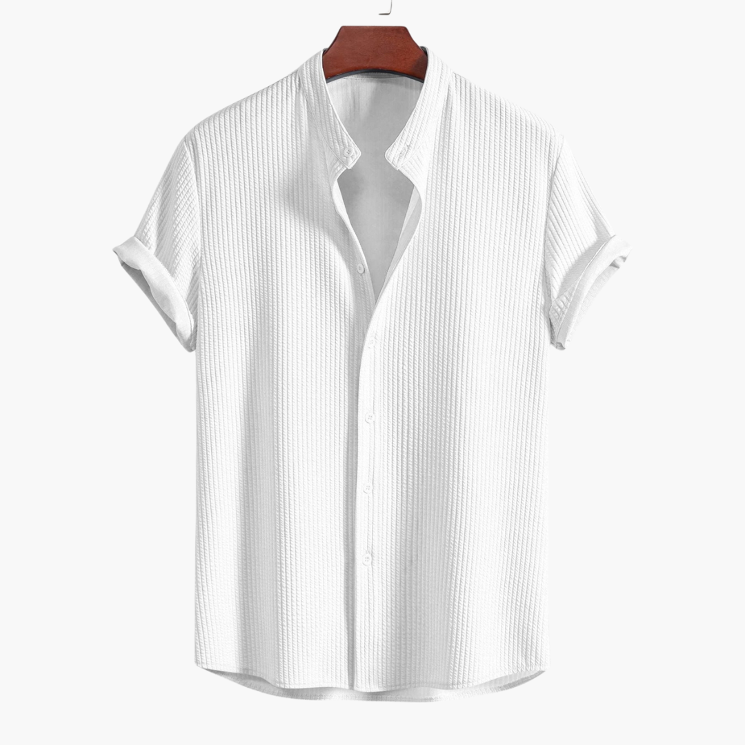 Fabien™ | Men's Stand-Up Collar Shirt