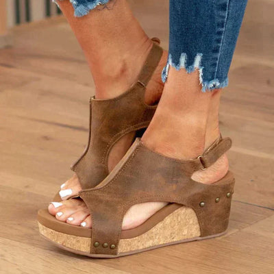 SYLVIE™ | ELEGANT AND COMFORTABLE WEDGE HEELS SANDALS