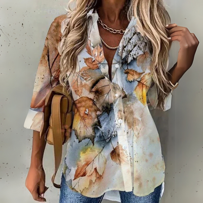 Eliza™ | Chic Contrast Blouse