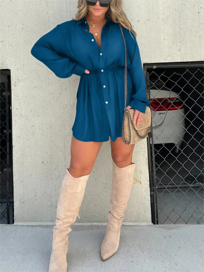Jessica™ | Trendy Satin Romper Dress