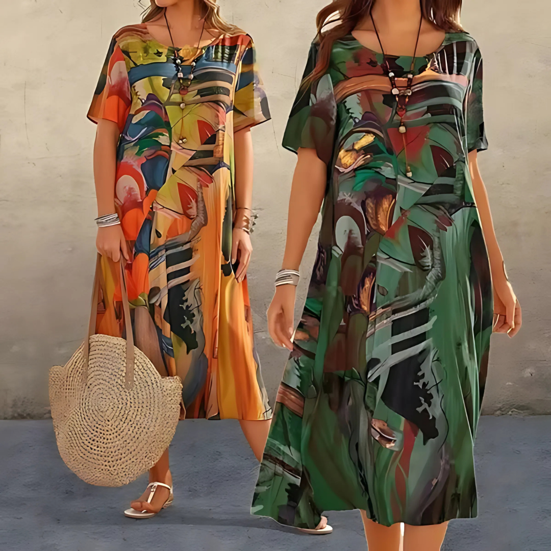 Vivian™ | Comfortable Floral Dress