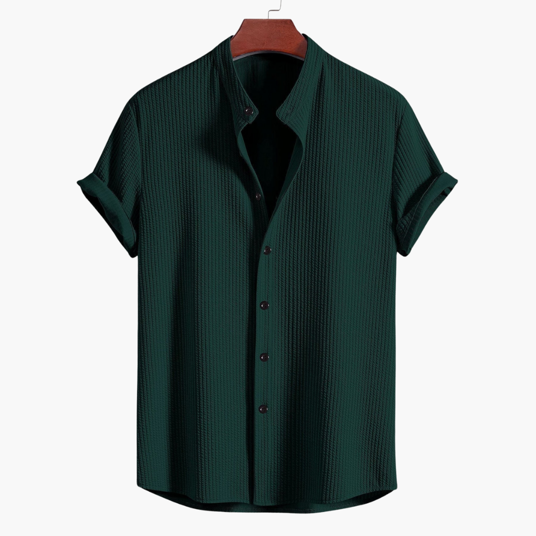 Fabien™ | Men's Stand-Up Collar Shirt