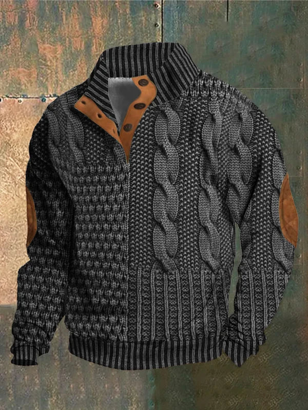 Kaelix™ | Patterned Cozy Knit Sweater For Men
