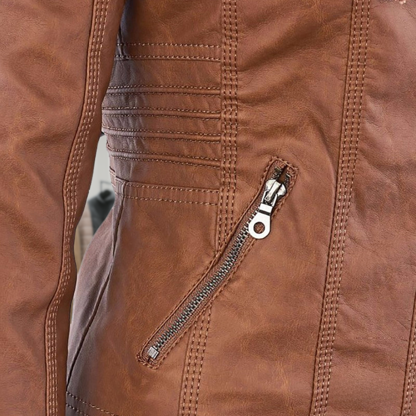 Brinlee™ | Women's Leather Jacket