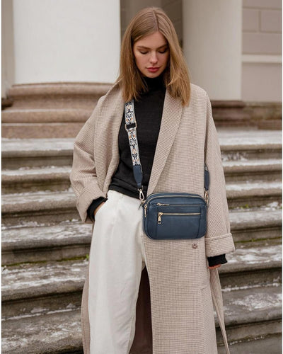 Brelia™ | Refined Leather Shoulder Bag
