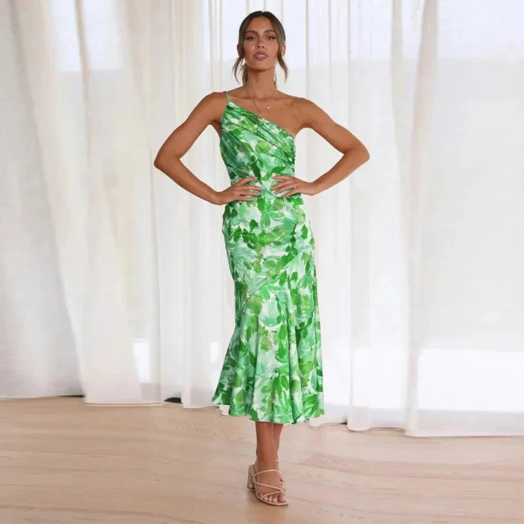 Elize™ | One-Shoulder Dress