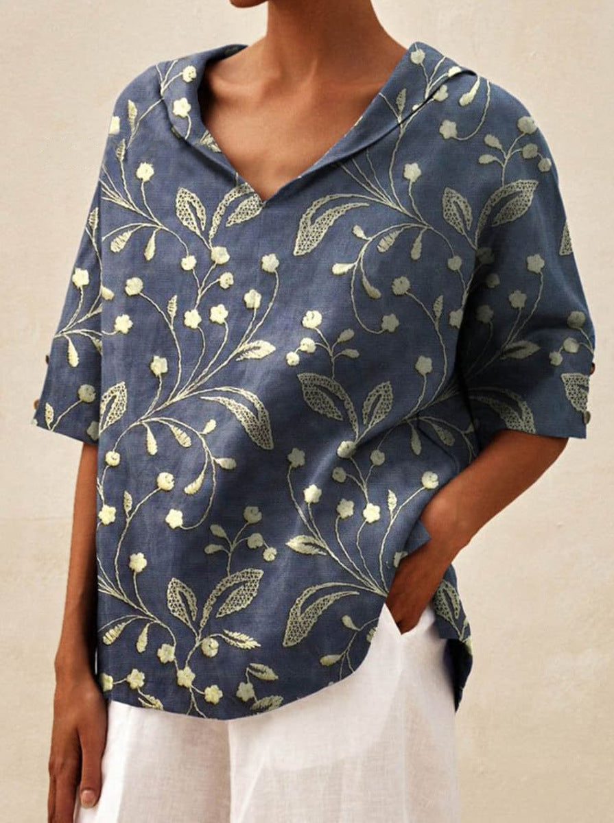 Floréa™ | Breezy Floral Blouse