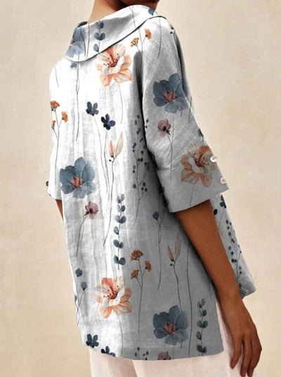 Floréa™ | Breezy Floral Blouse