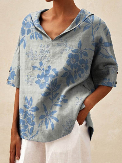 Floréa™ | Breezy Floral Blouse