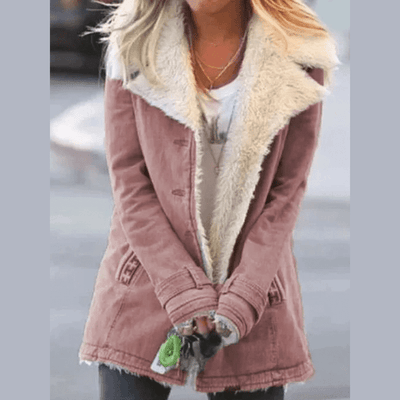 Maïrelle™ | Faux Shearling Lined Coat
