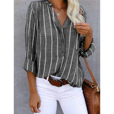 Parker™ | Striped Button-Up Shirt