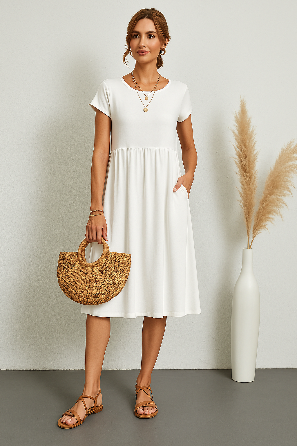Tessie™ | Handcrafted Summer Dress