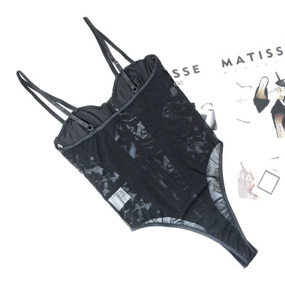 Celine™ | Embroidered Corset Bodysuit
