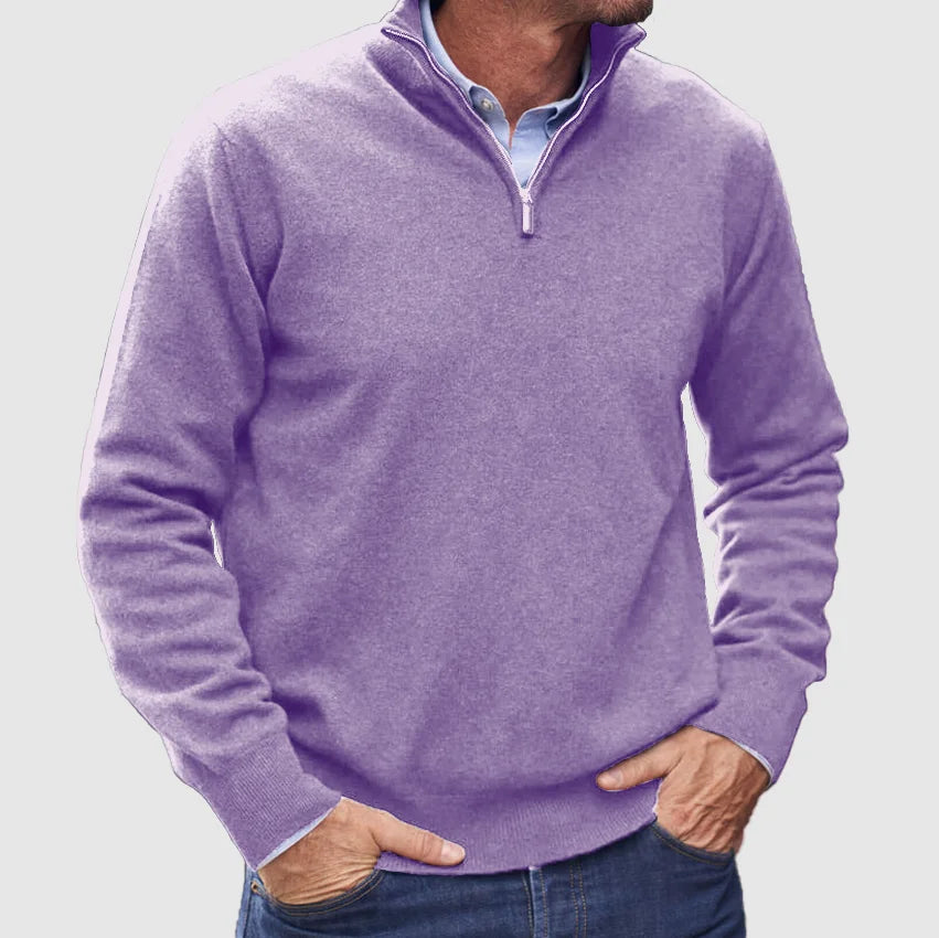 Axton™ | Classic Quarter-Zip Pullover