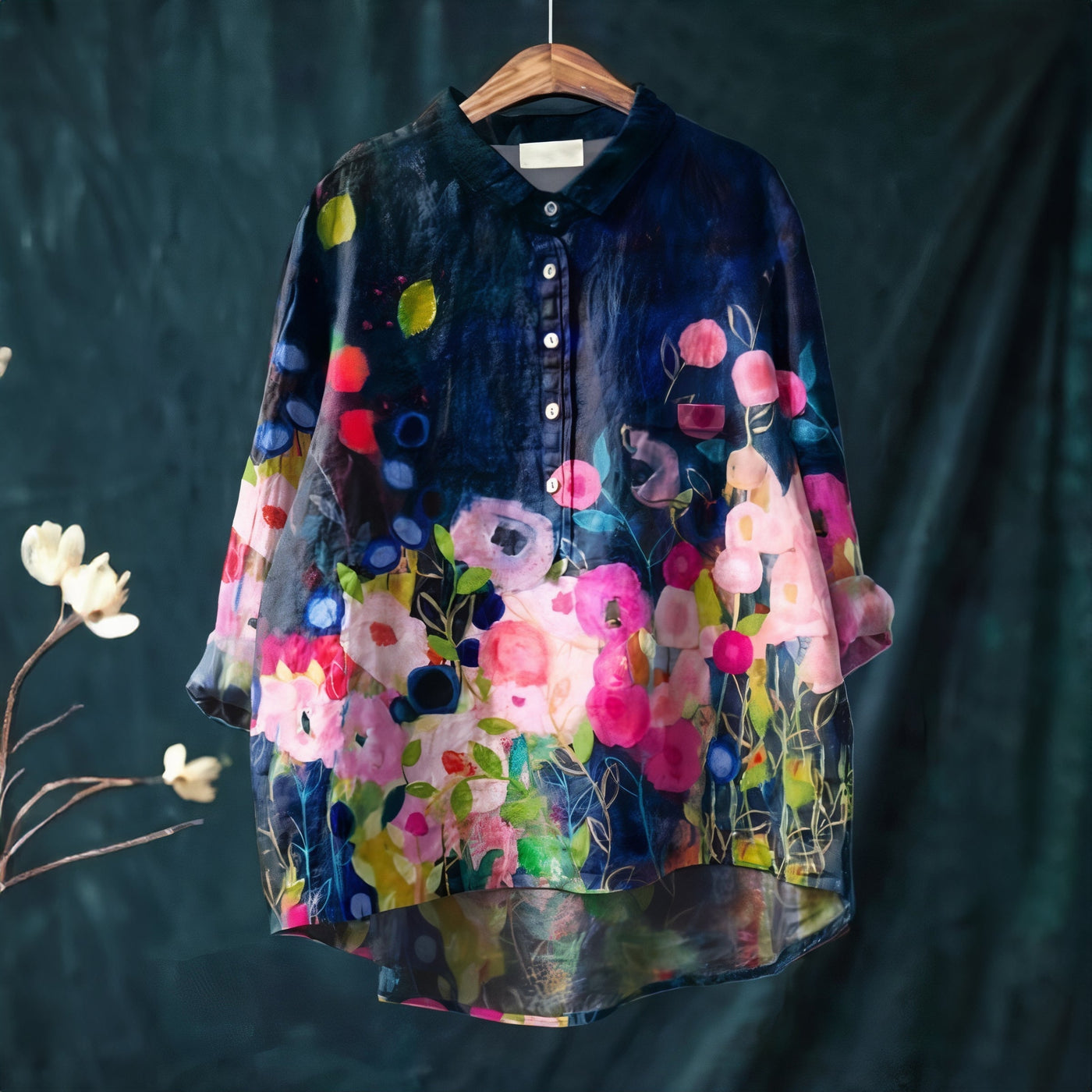 Fiona™ | Blouse with Romantic Floral Print