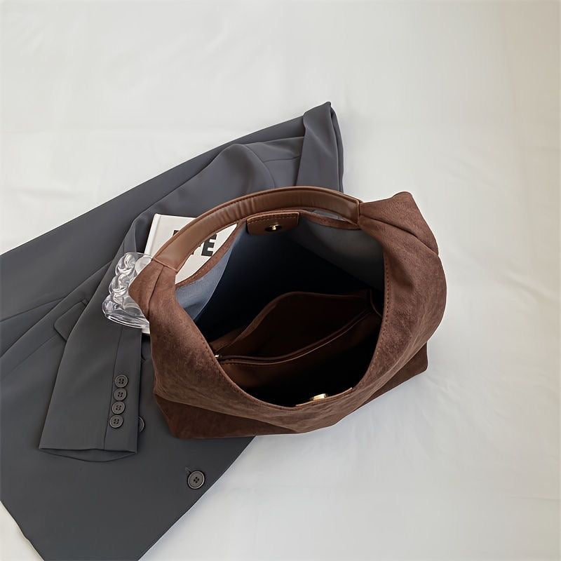Mélisande™ | Soft Suede Shoulder Bag