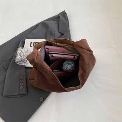 Mélisande™ | Soft Suede Shoulder Bag