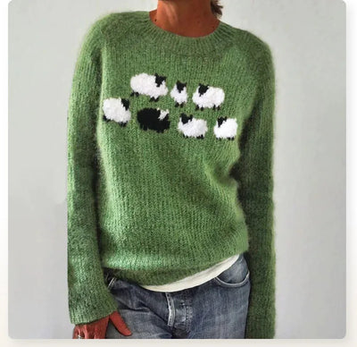 Delilah™ | Nordic Knit Pattern Sweater