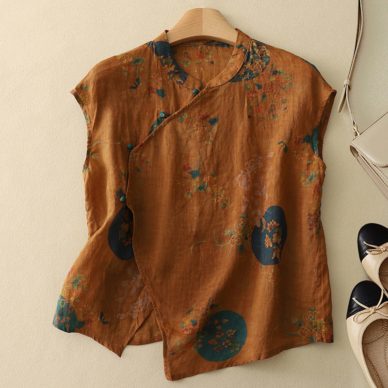 Perrisia™ | Elegant Linen Top
