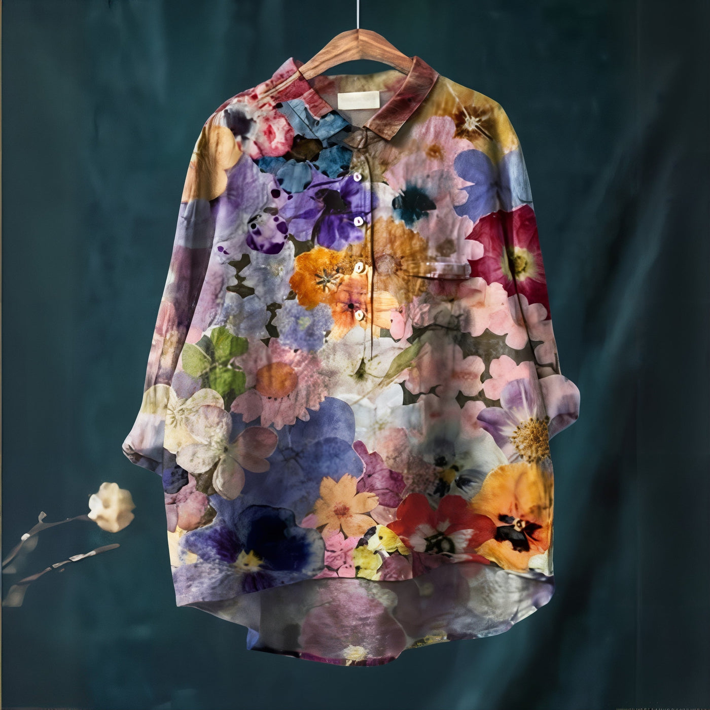 Fiona™ | Blouse with Romantic Floral Print