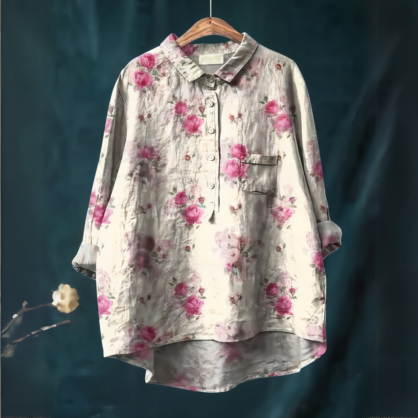 Fiona™ | Blouse with Romantic Floral Print