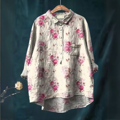Fiona™ | Blouse with Romantic Floral Print