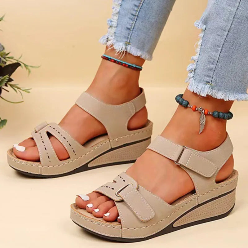 Nara™ | Orthopedic Wedge Sandals