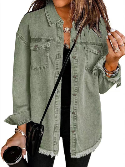 Sadie™ | Classic Everyday Denim Jacket