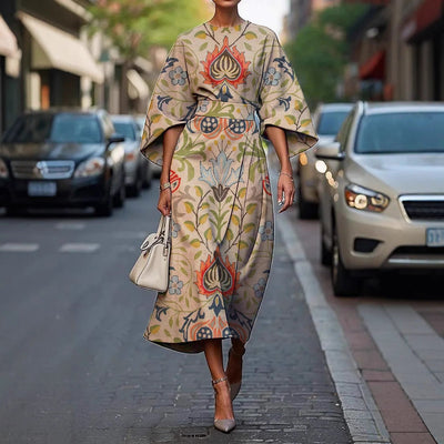Ophélya™ | Elegant Dress with Round Neck