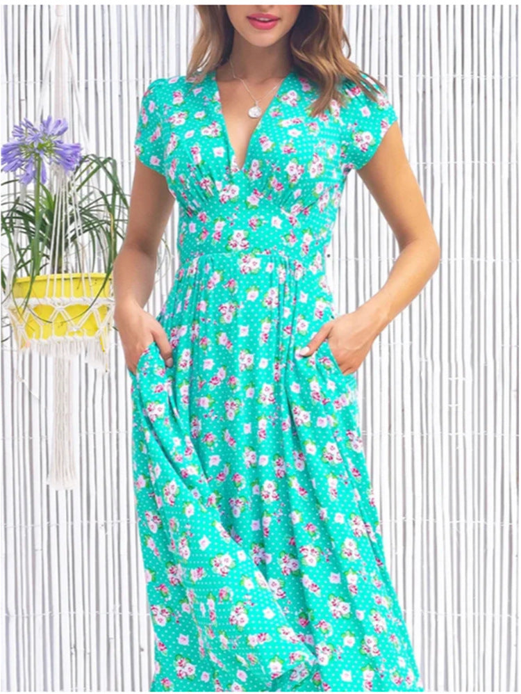 Bérina™ | Floral Midi Dress