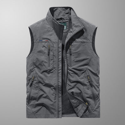 Alrick™ | Lightweight Multi-Pocket Utility Vest