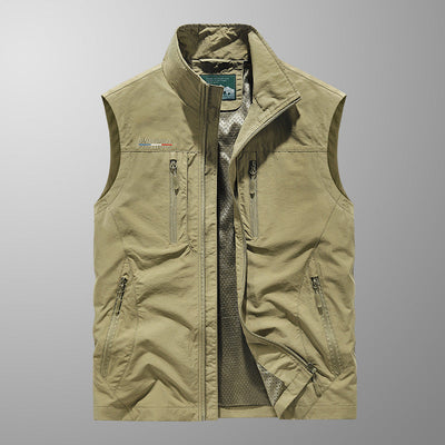 Alrick™ | Lightweight Multi-Pocket Utility Vest