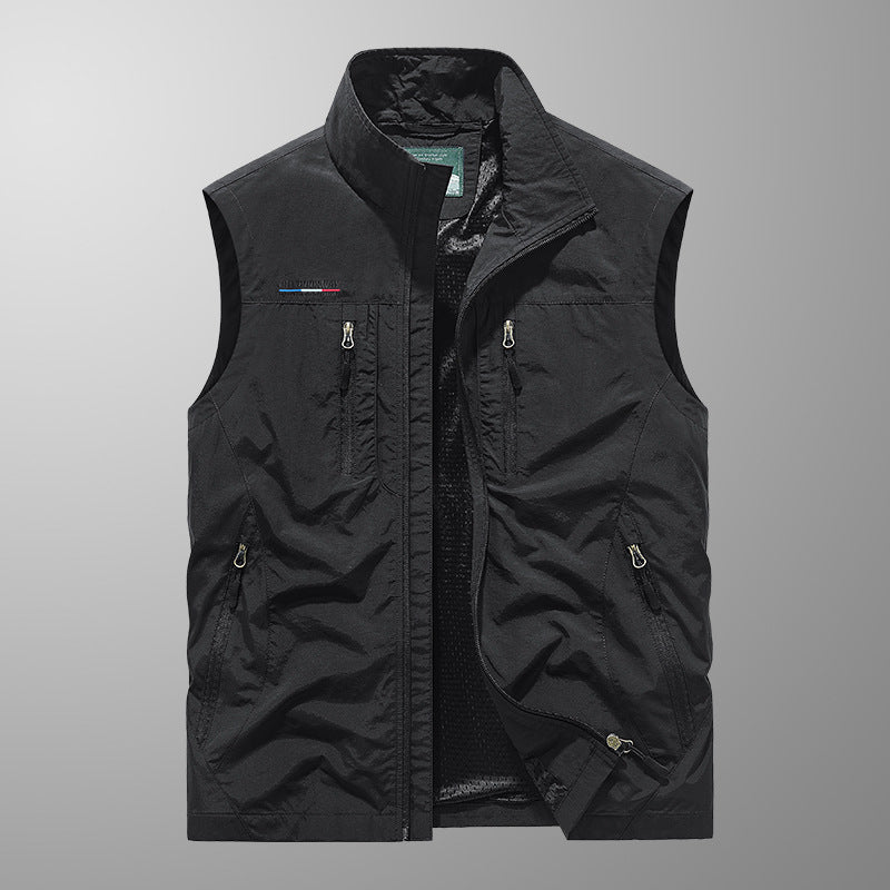 Alrick™ | Lightweight Multi-Pocket Utility Vest
